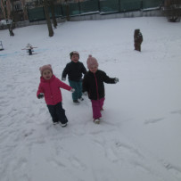 2.odd. Výchovné zaměstnání na zimní zahrádce.