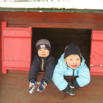 2.odd. Výchovné zaměstnání na zimní zahrádce.