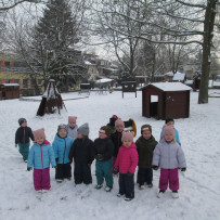 2.odd. Výchovné zaměstnání na zimní zahrádce.