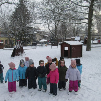 2.odd. Výchovné zaměstnání na zimní zahrádce.