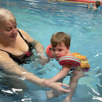 Začínáme plavat. 2. oddělení