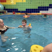 Začínáme plavat. 2. oddělení