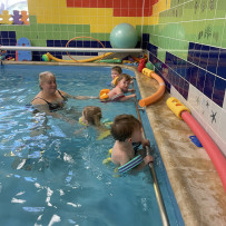 Začínáme plavat. 2. oddělení