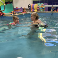 Začínáme plavat. 2. oddělení