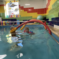 Začínáme plavat. 2. oddělení