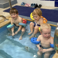 Začínáme plavat. 2. oddělení