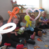 2.odd. Navštívila nás Balónková Evička