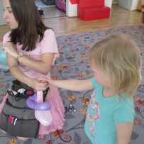 2.odd. Navštívila nás Balónková Evička