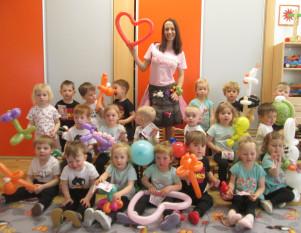 2.odd. Navštívila nás Balónková Evička